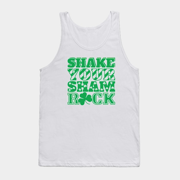 Shake Your Shamrock Tank Top by Yule